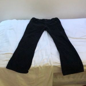 Polo Jeans Company women’s size “14x32” black corduroy pants